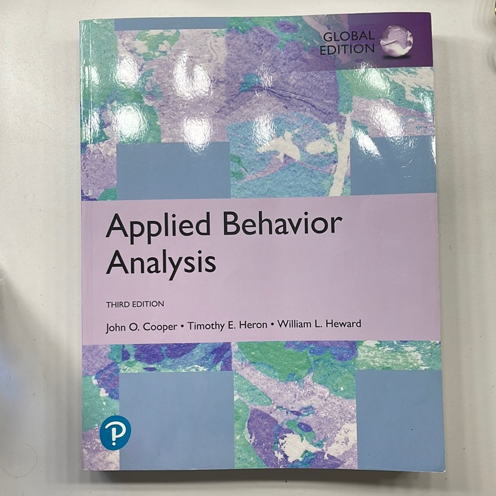 Applied Behavior Analysis Third Edition Textbook